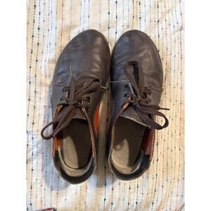 Softstar Shoes Dash RunAmoc Minimalist Leather Barefoot Vibram Sz 8 Men’s Brown